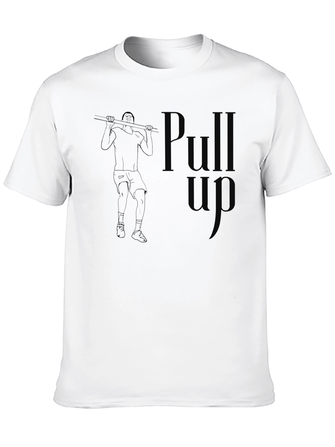 Pull Up Workout Graphic T-Shirt