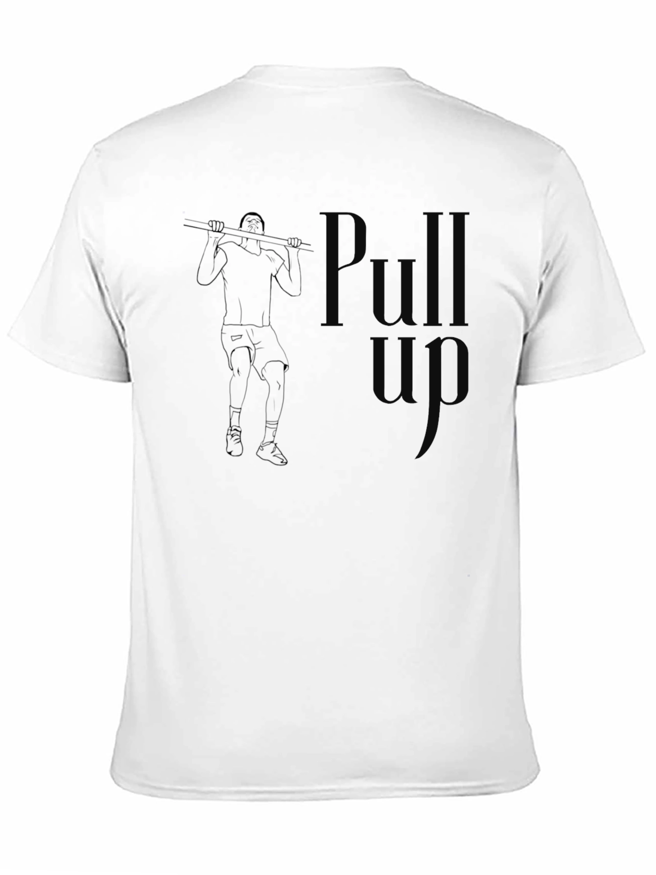 Pull Up Workout Graphic T-Shirt