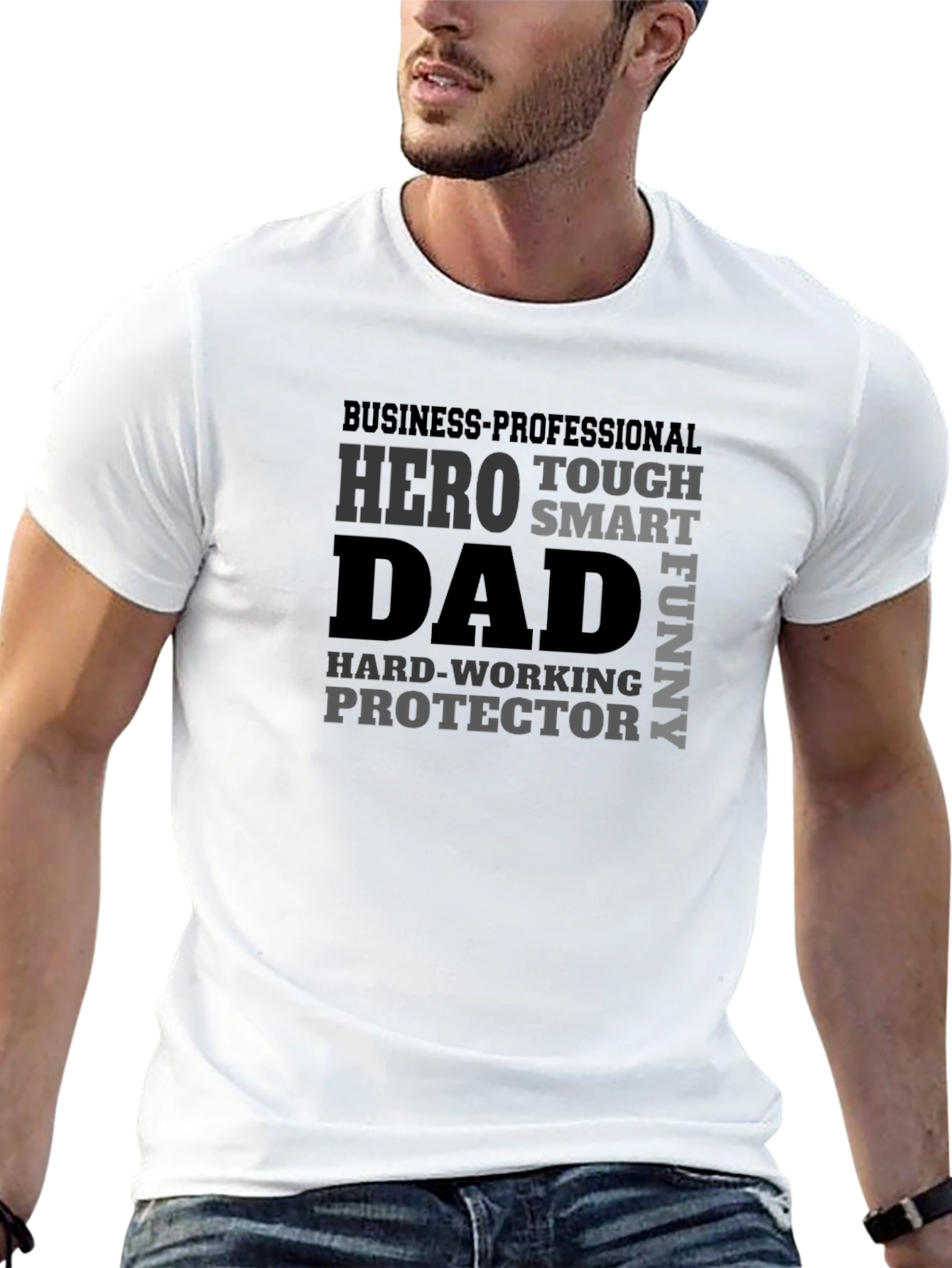 Hero Dad Graphic Tee - Fathers Day Gift