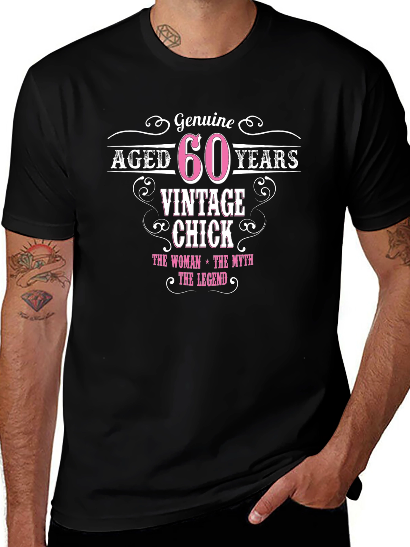 Vintage Chick 60th Birthday T-Shirt