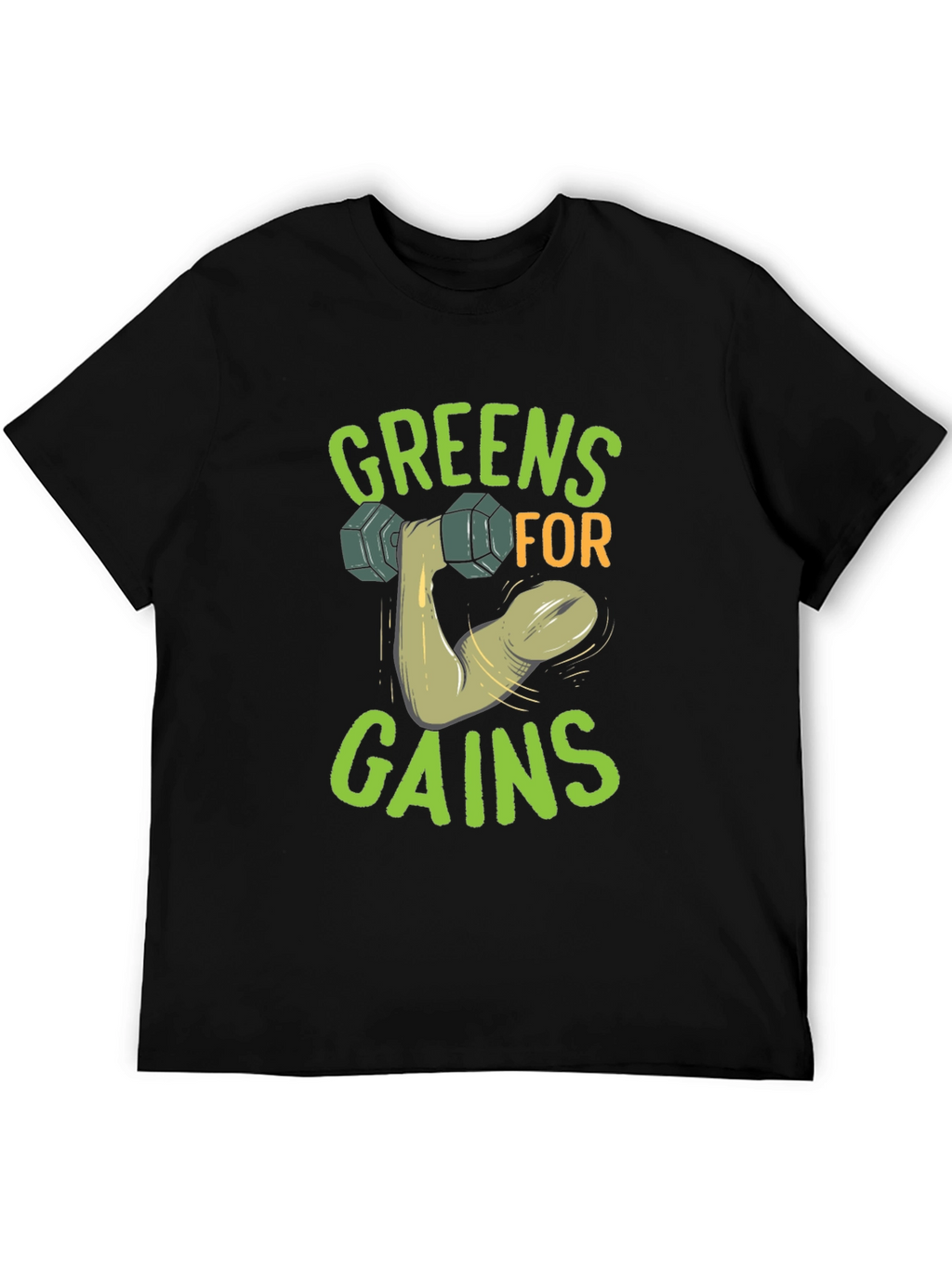 Greens For Gains Graphic T-Shirt