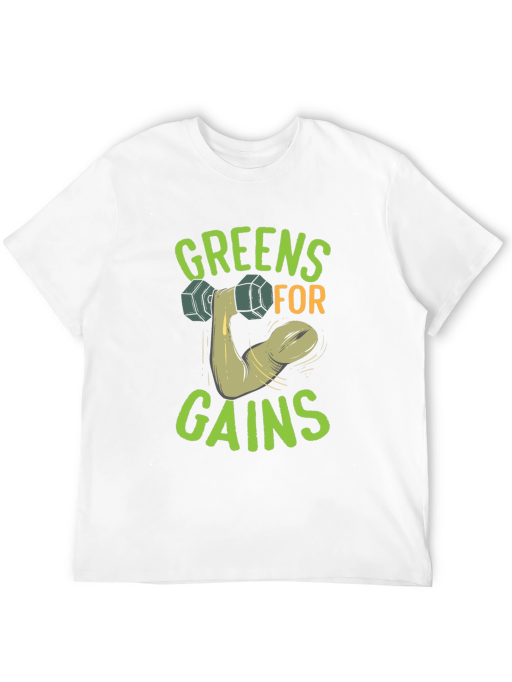 Greens For Gains Graphic T-Shirt
