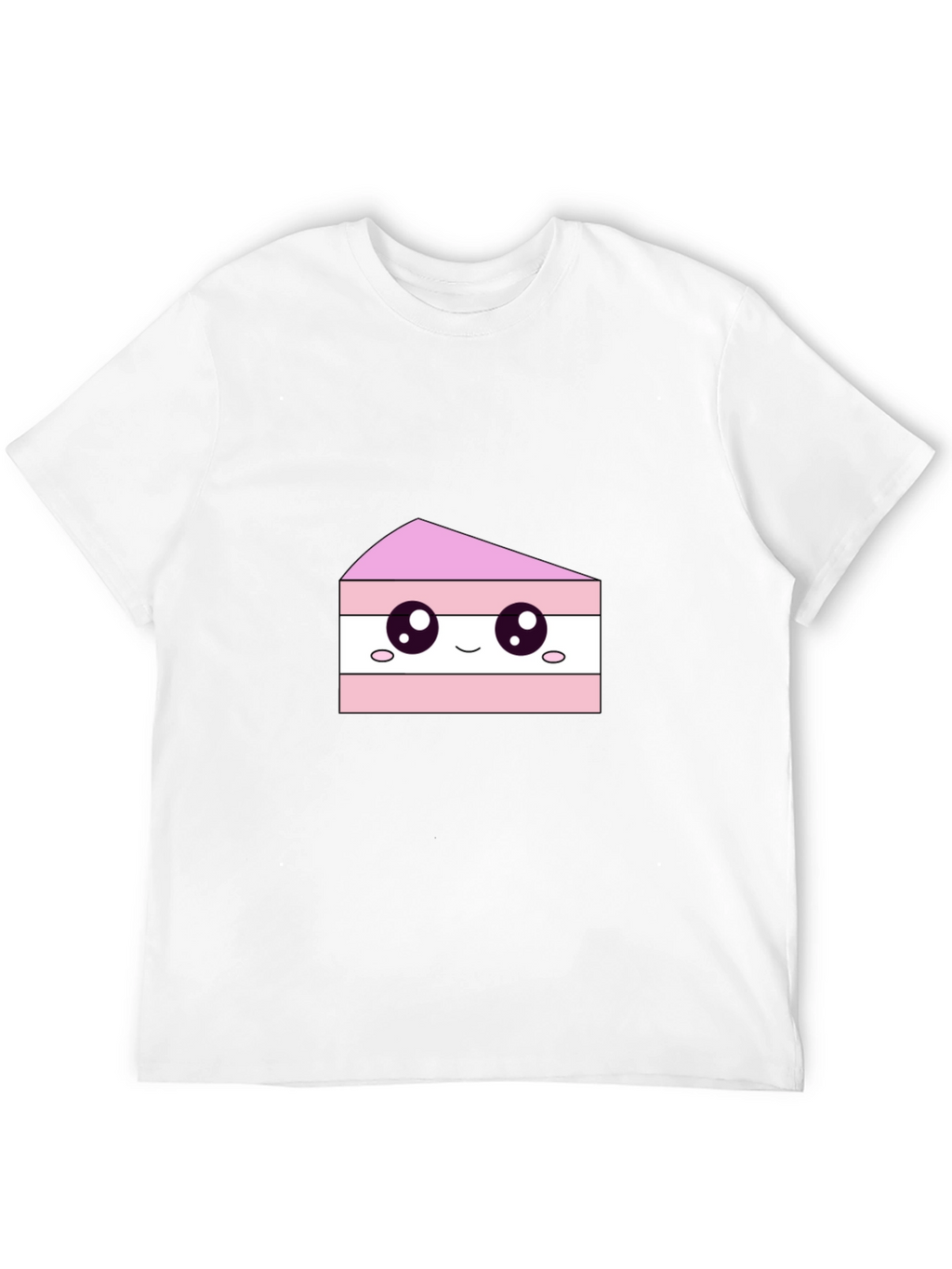 Cute Cake Slice Graphic Tee - Sweet Treat Shirt