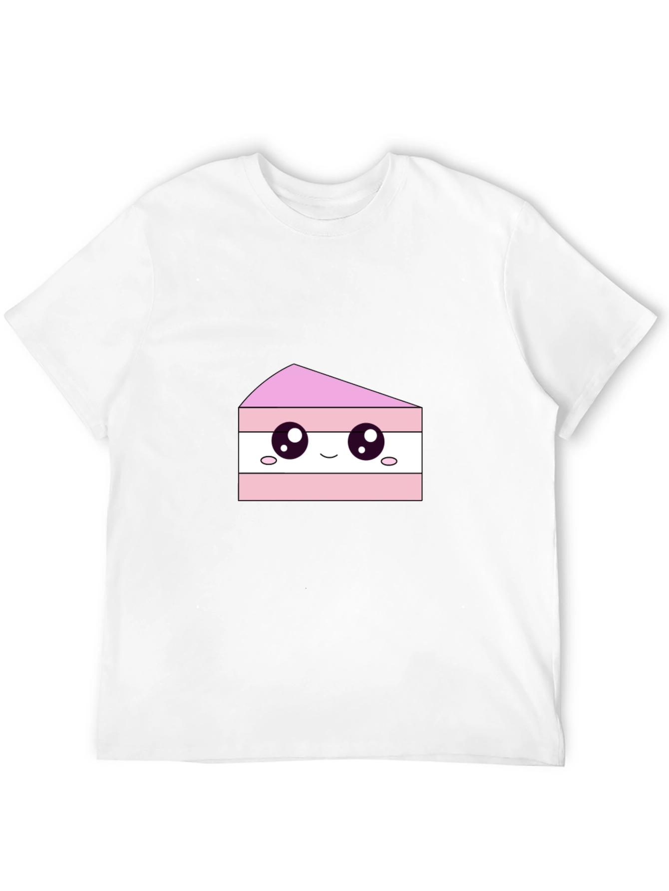 Cute Cake Slice Graphic Tee - Sweet Treat Shirt