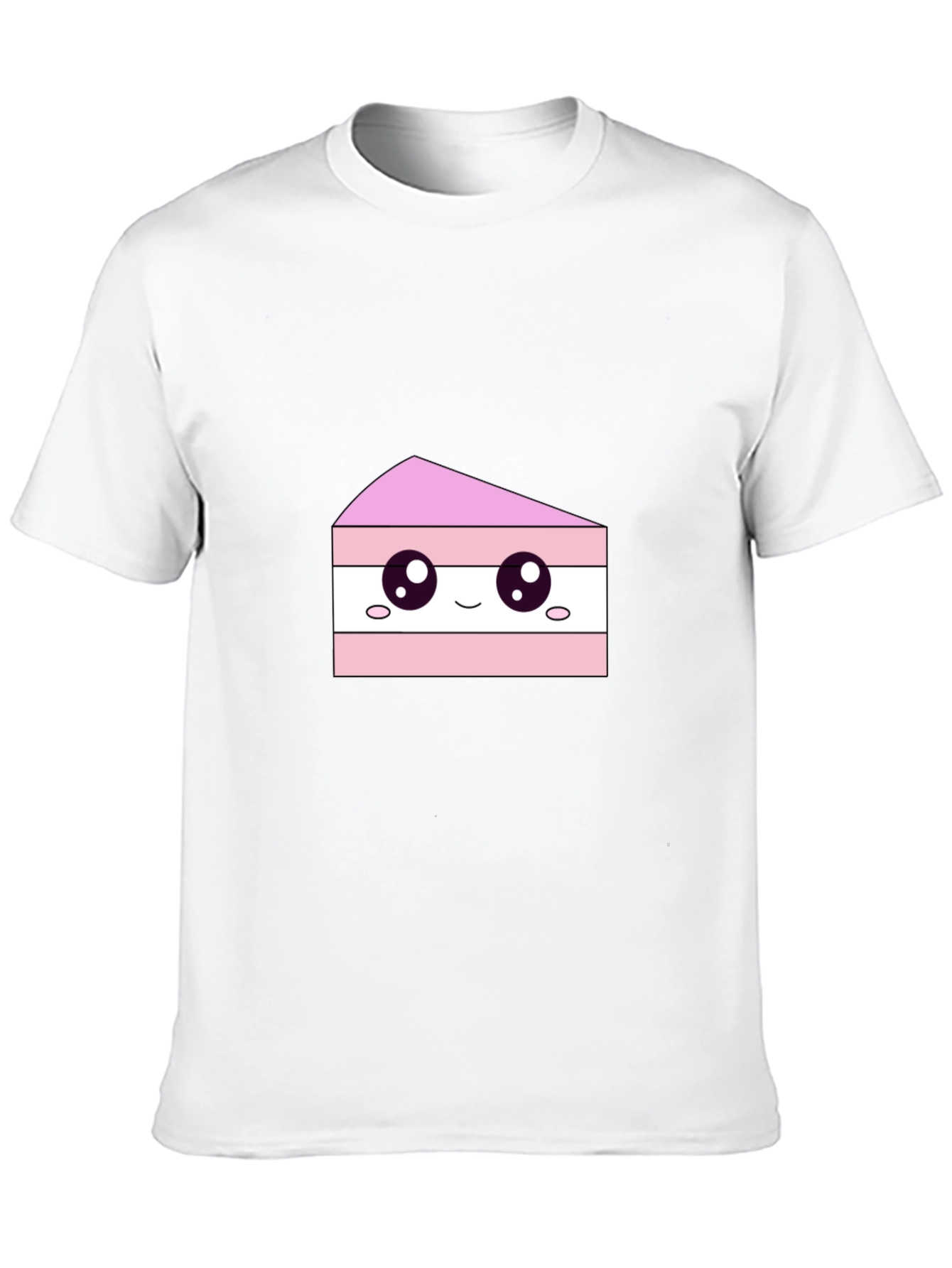 Cute Cake Slice Graphic Tee - Sweet Treat Shirt