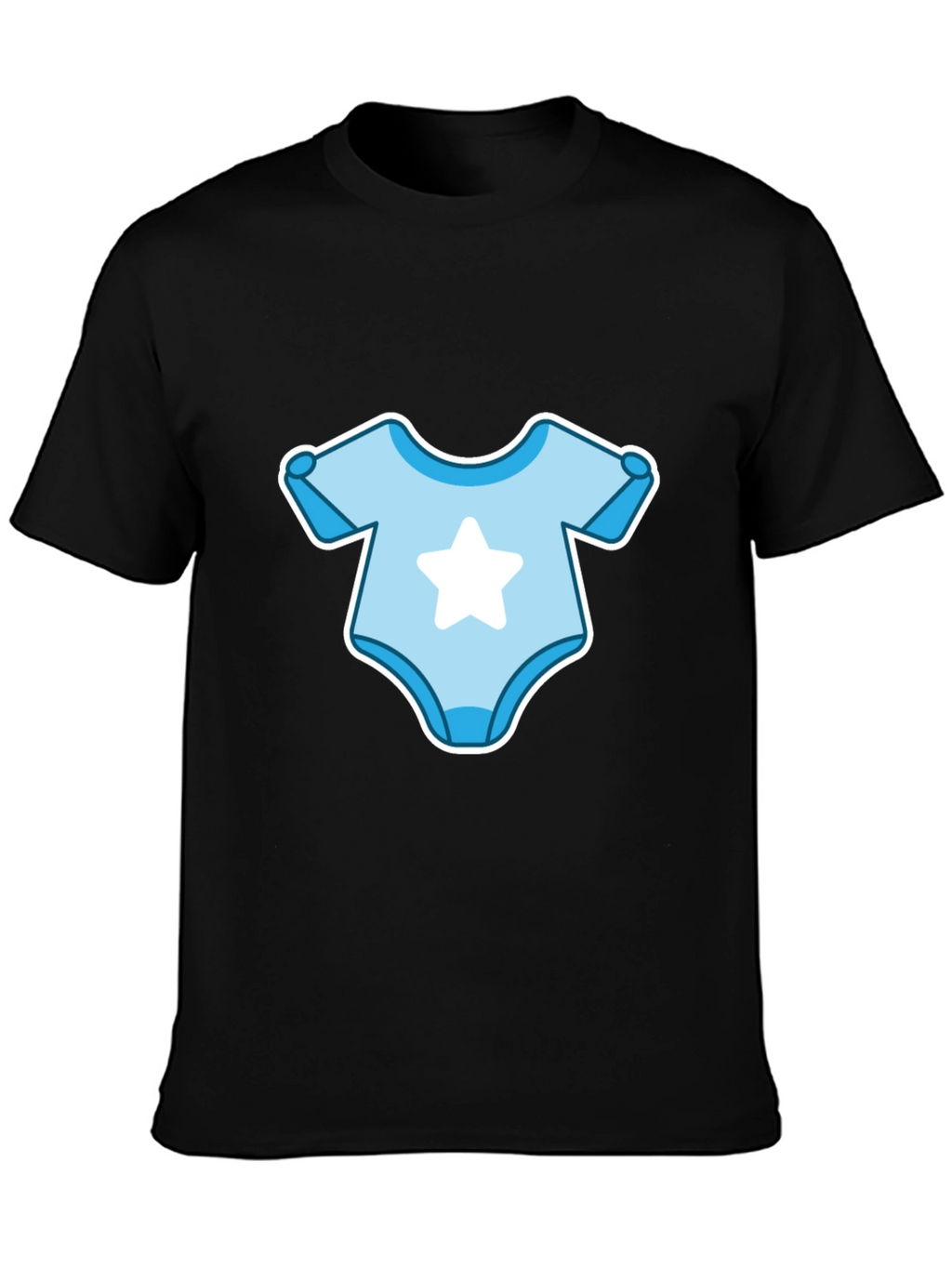 Baby Bodysuit T-Shirt - Cute Star Design