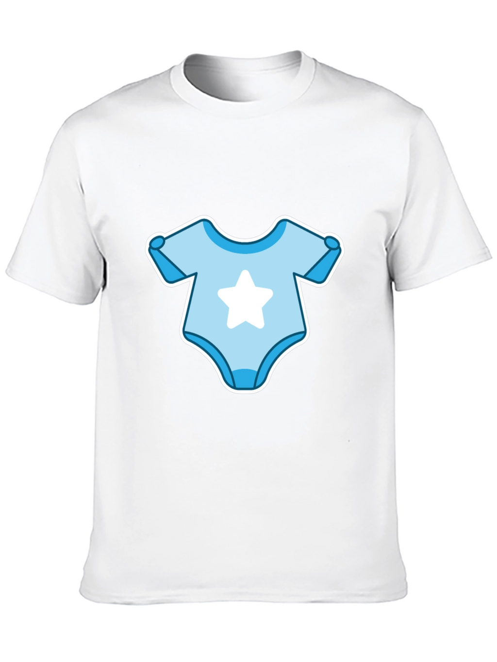 Baby Bodysuit T-Shirt - Cute Star Design