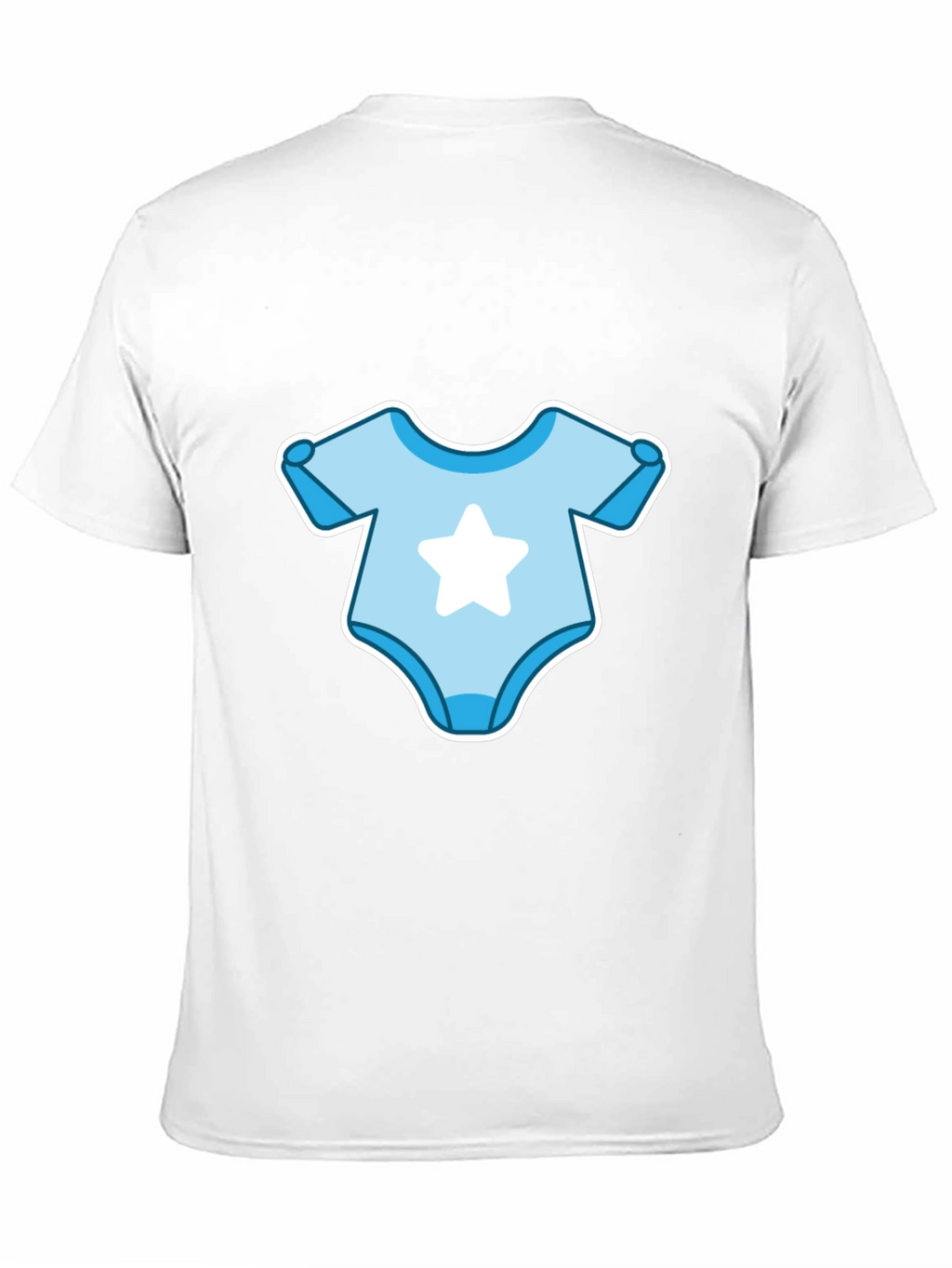 Baby Bodysuit T-Shirt - Cute Star Design