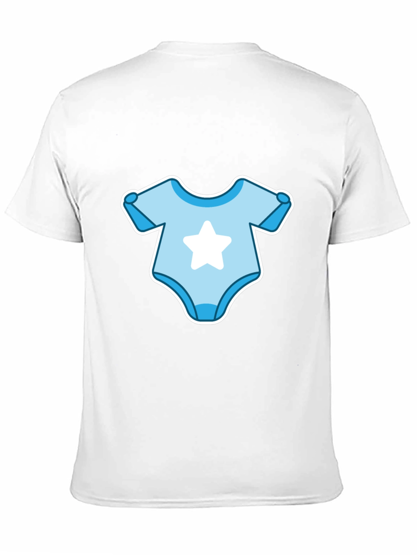 Baby Bodysuit T-Shirt - Cute Star Design