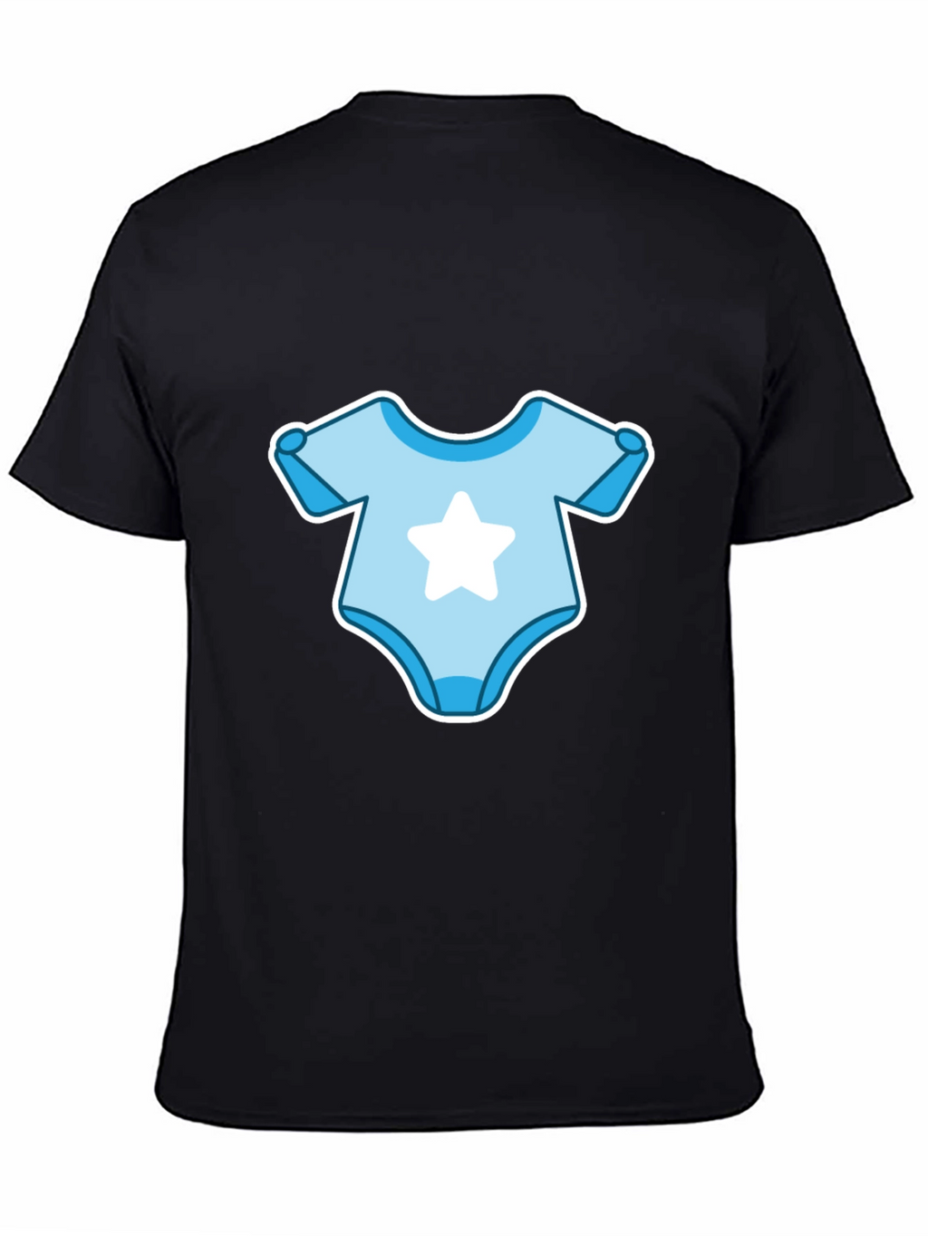 Baby Bodysuit T-Shirt - Cute Star Design