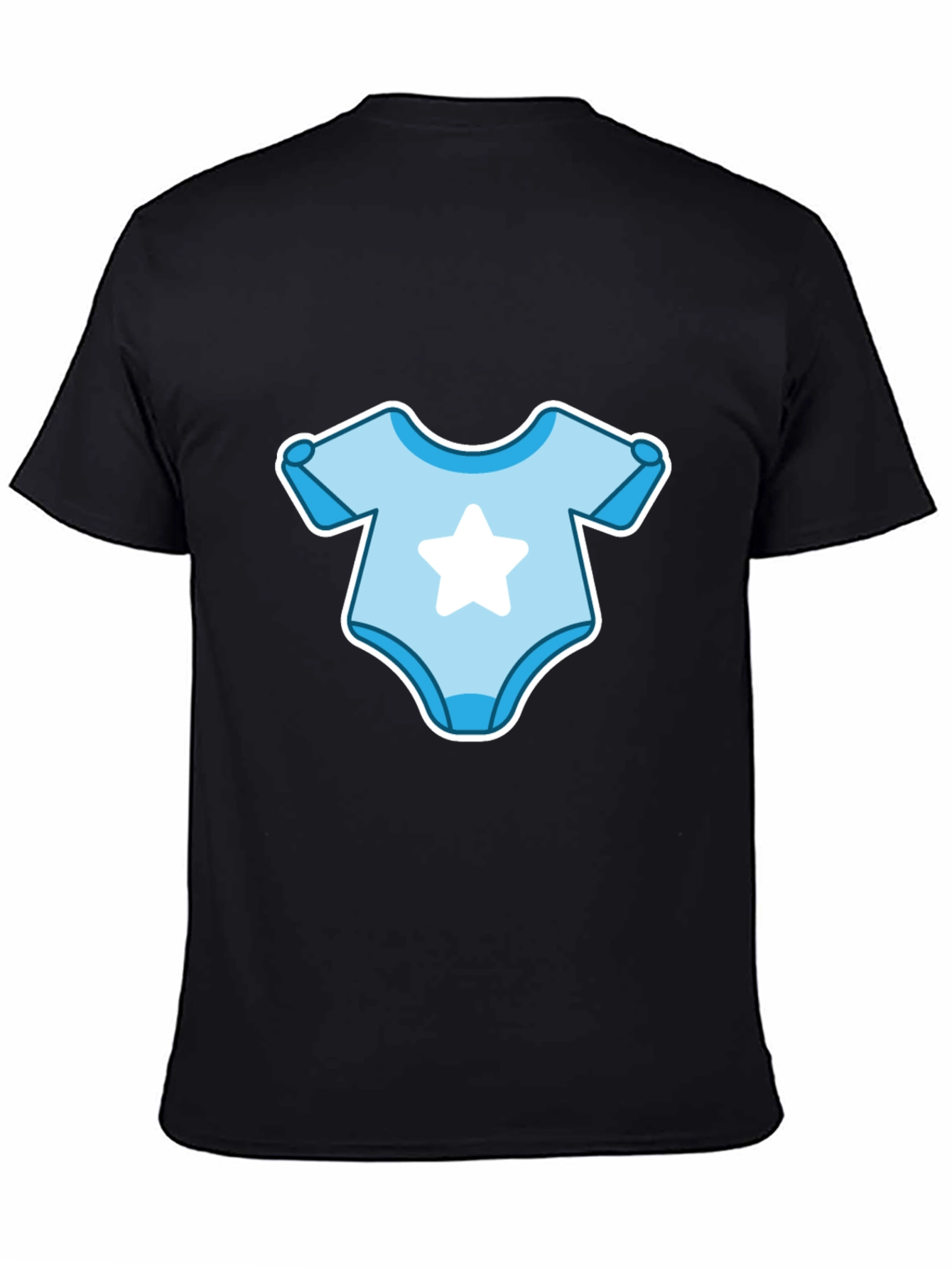 Baby Bodysuit T-Shirt - Cute Star Design