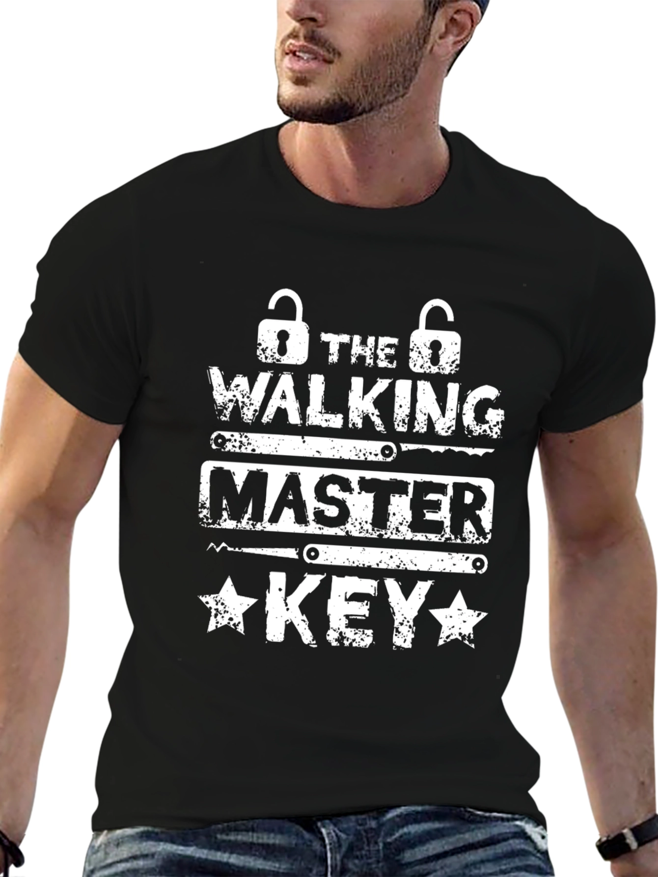 The Walking Master Key Graphic T-Shirt