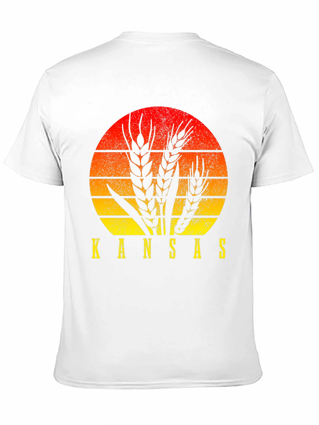 Kansas Wheat Sunset Graphic T-Shirt