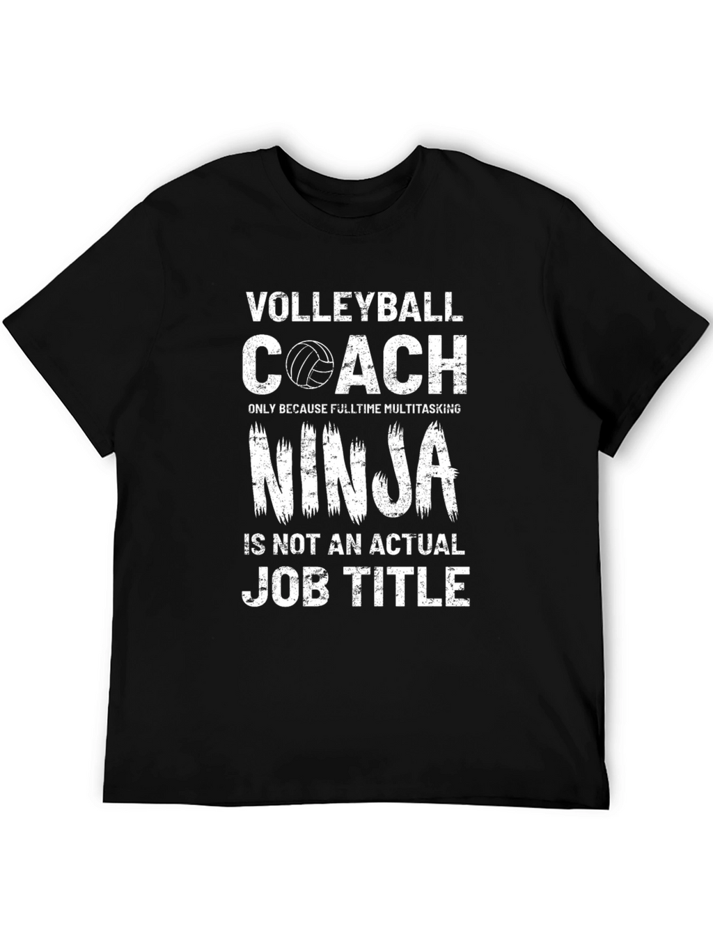 Volleyball Coach Ninja T-Shirt