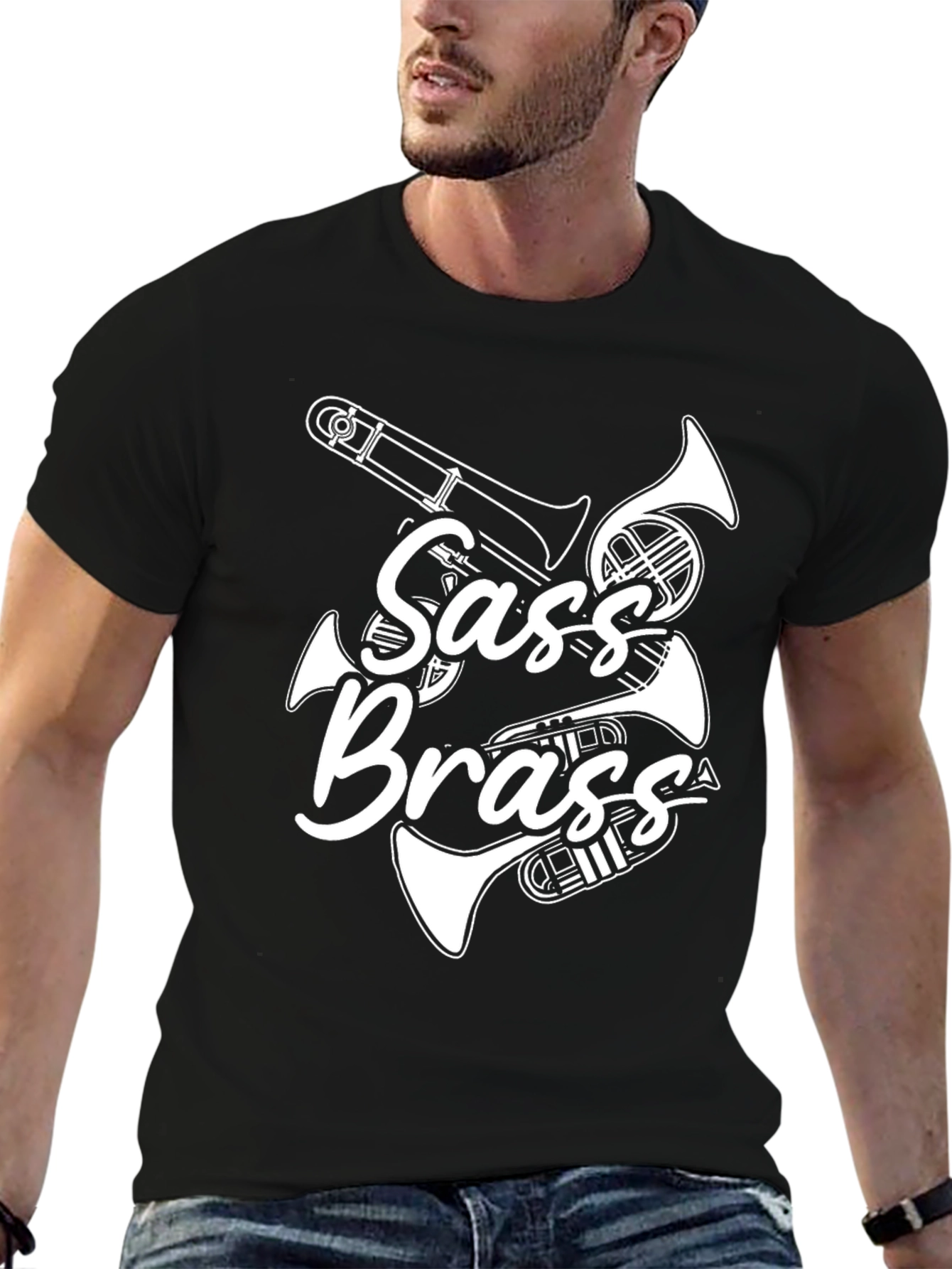 Sass Brass T-Shirt - Musician Tee