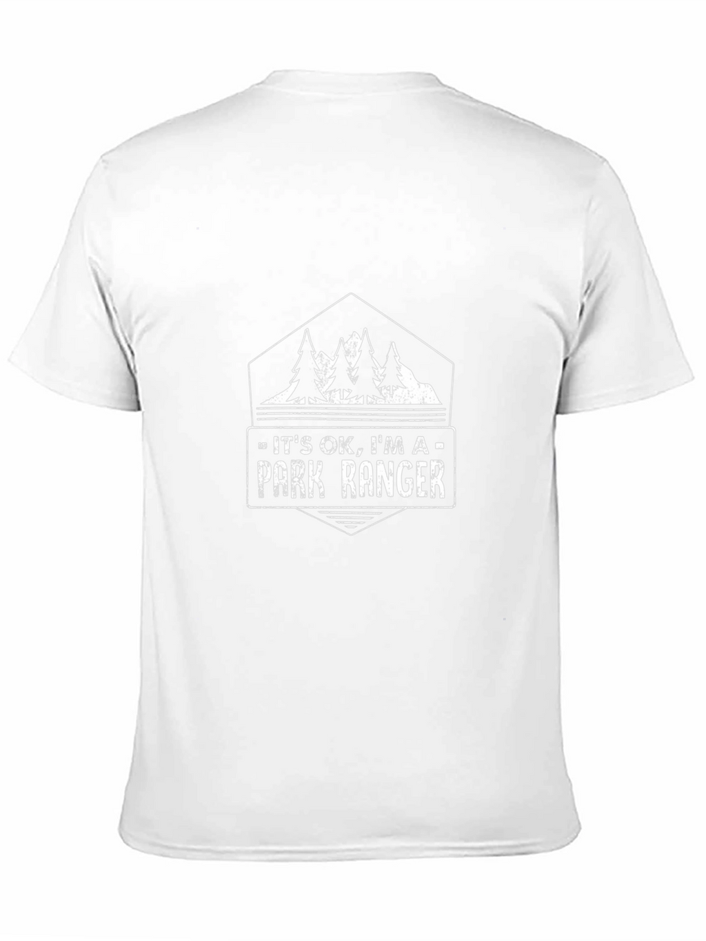Its OK Im a Park Ranger T-Shirt - Black
