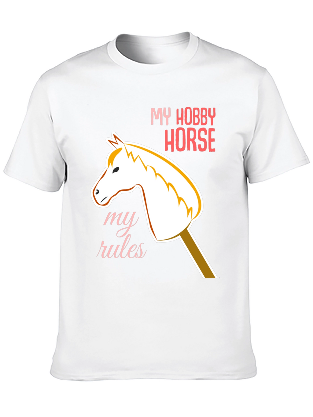 My Hobby Horse T-Shirt - Playful Equestrian Style