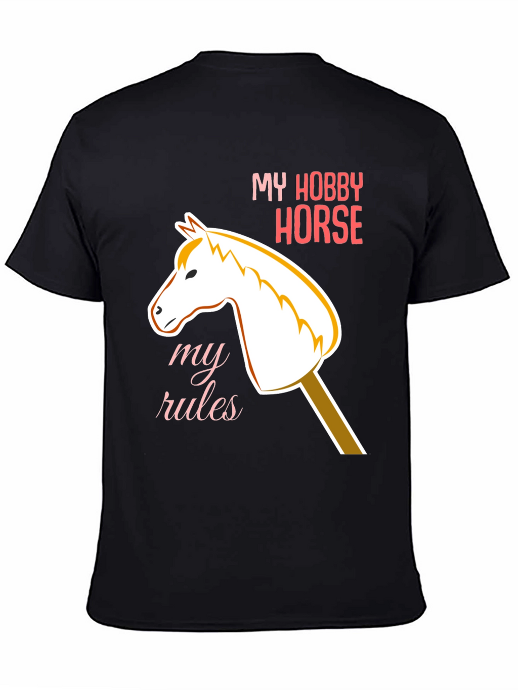 My Hobby Horse T-Shirt - Playful Equestrian Style