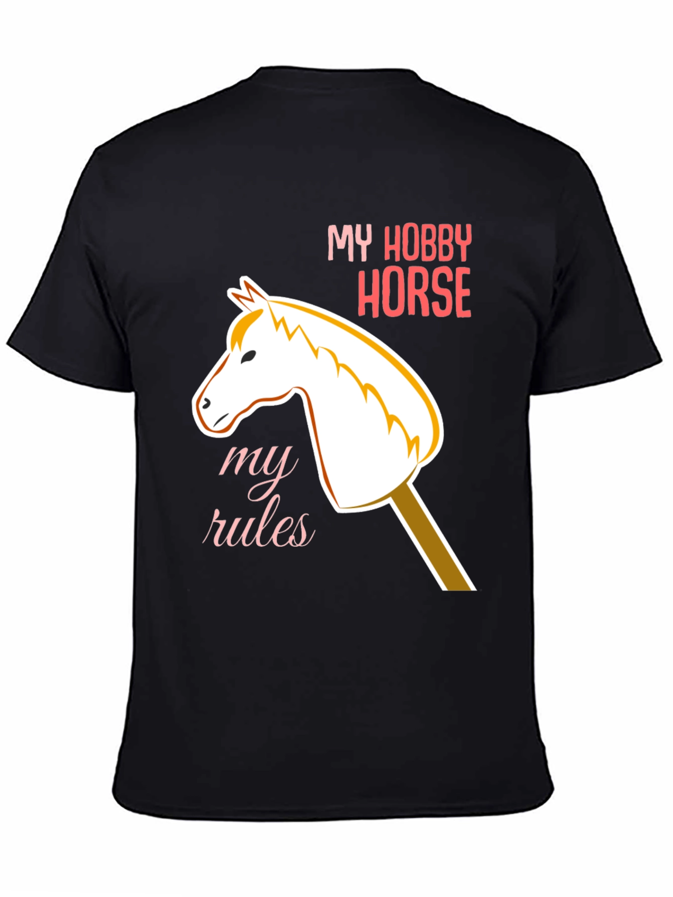 My Hobby Horse T-Shirt - Playful Equestrian Style