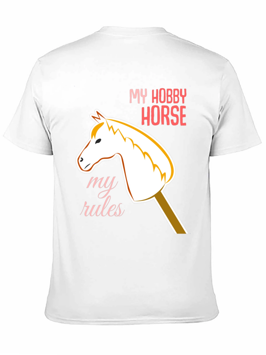 My Hobby Horse T-Shirt - Playful Equestrian Style