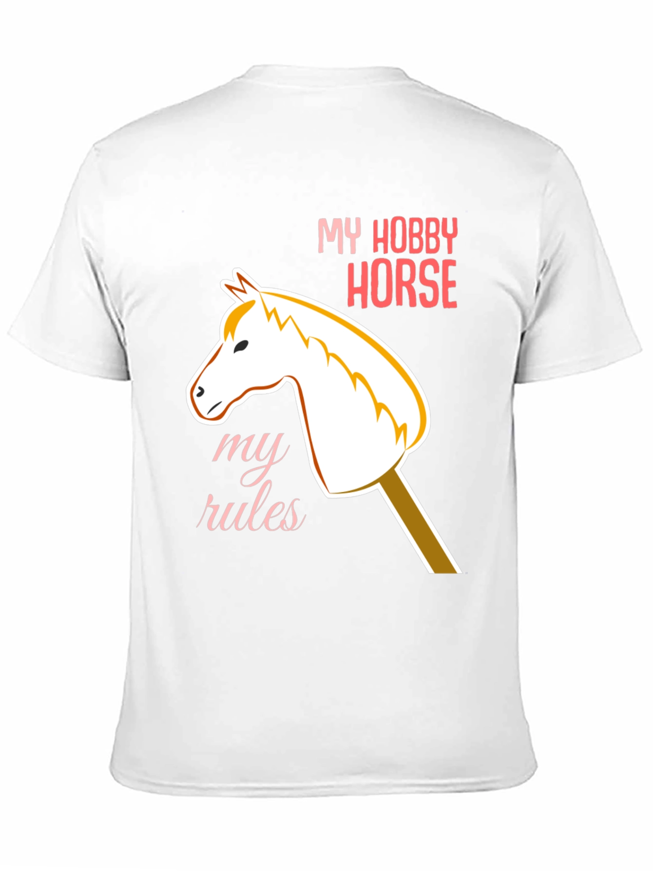 My Hobby Horse T-Shirt - Playful Equestrian Style