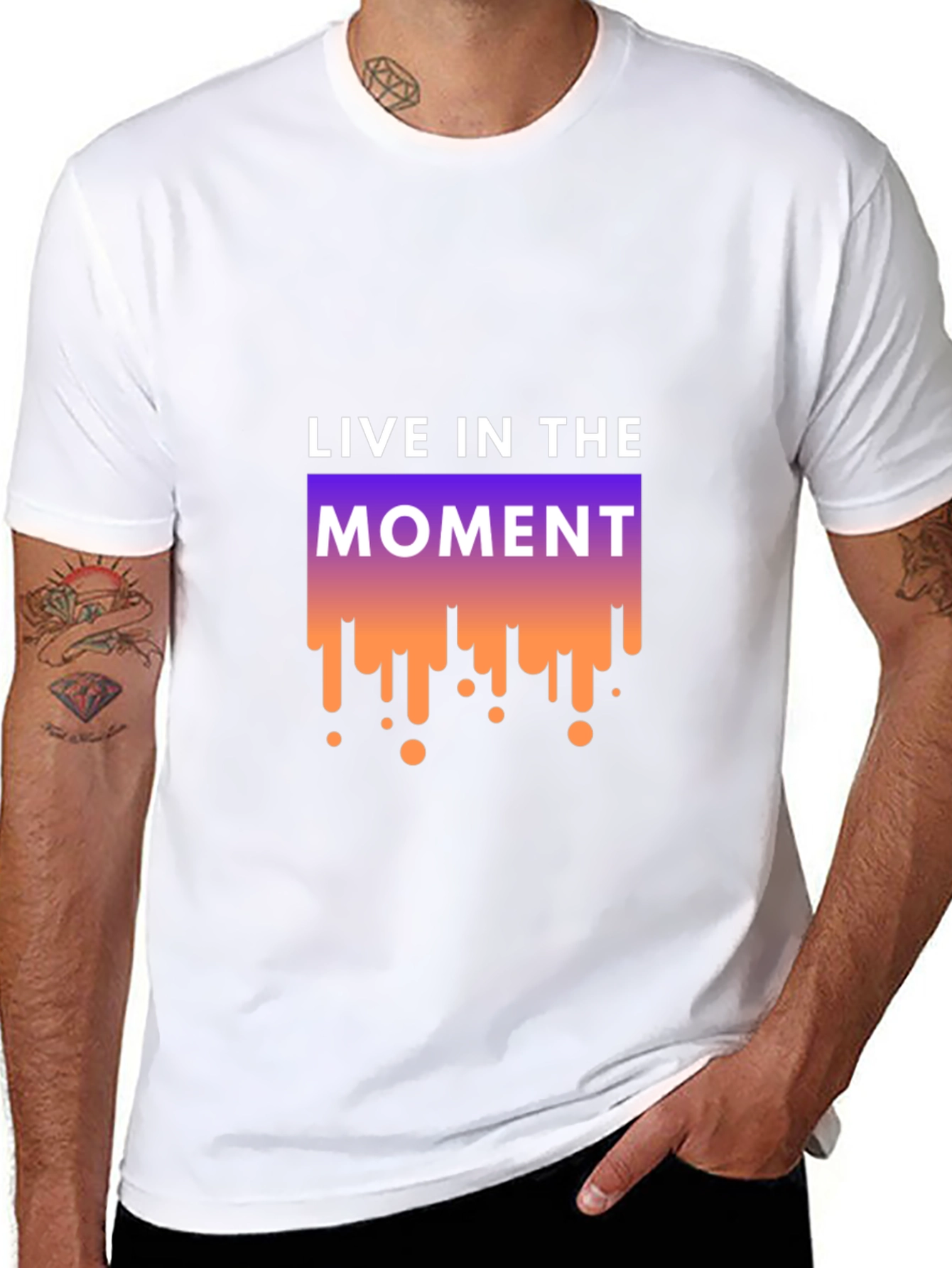 Live In The Moment Graphic Tee