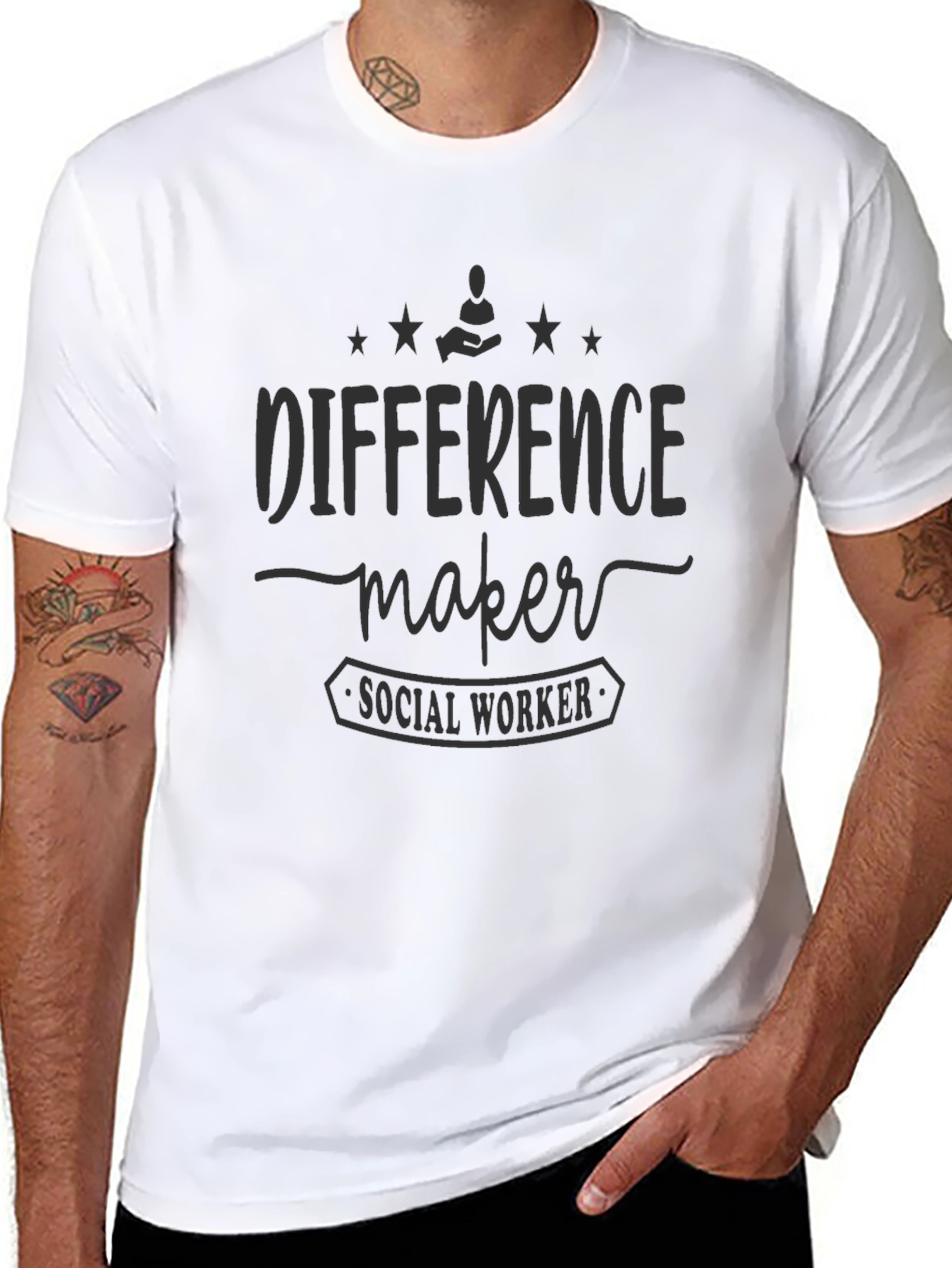 Difference Maker Social Worker T-Shirt
