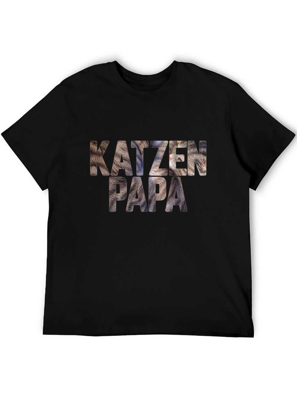Katzen Papa Graphic Tee - Cat Dad T-Shirt