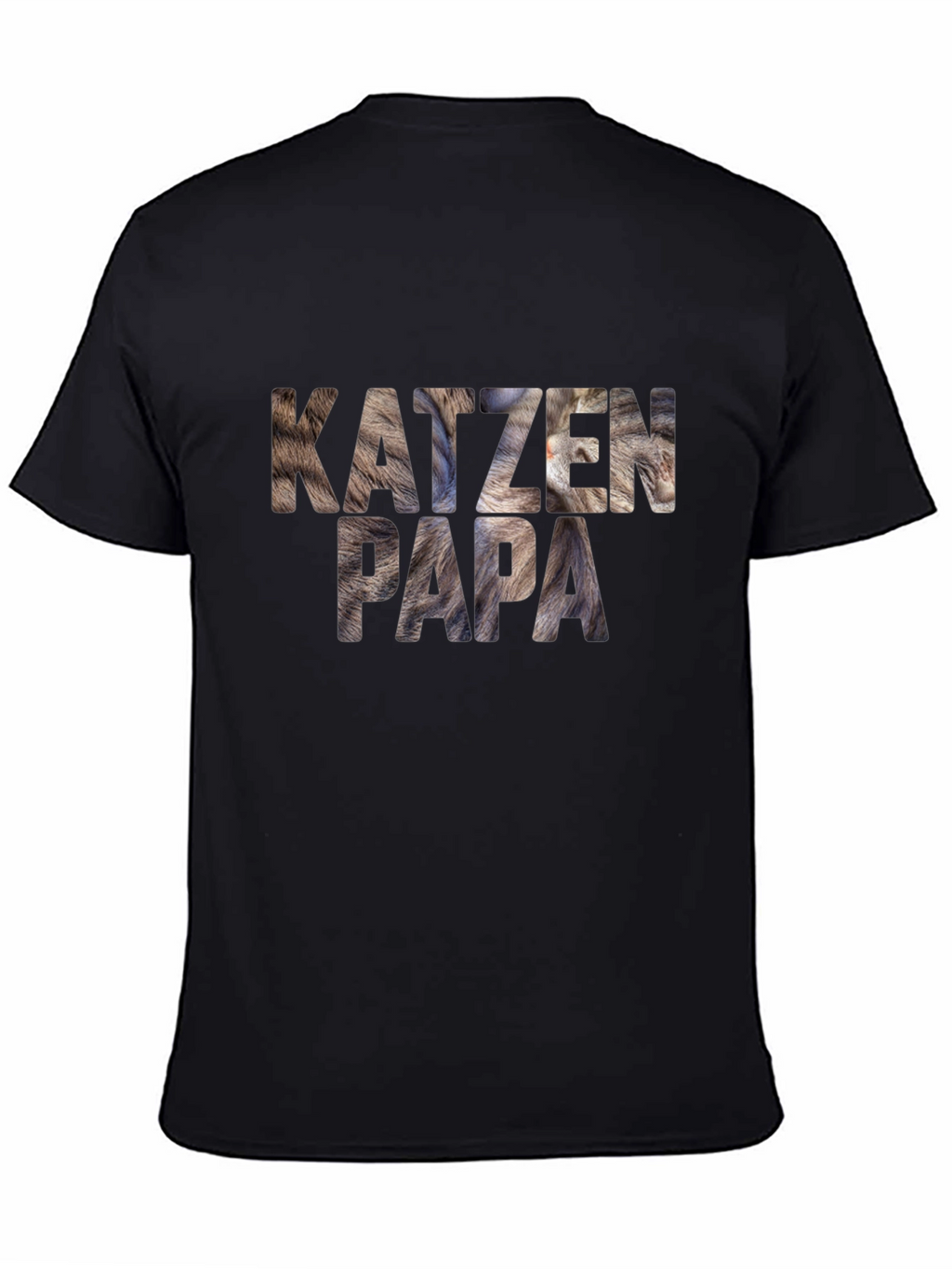 Katzen Papa Graphic Tee - Cat Dad T-Shirt