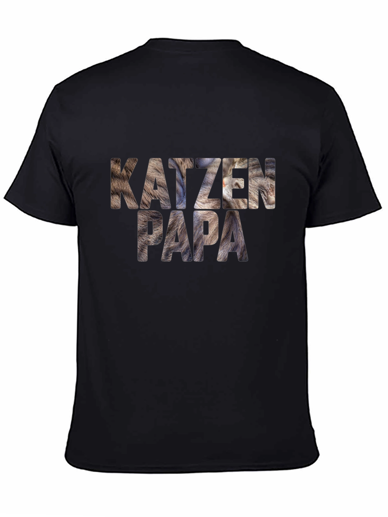 Katzen Papa Graphic Tee - Cat Dad T-Shirt