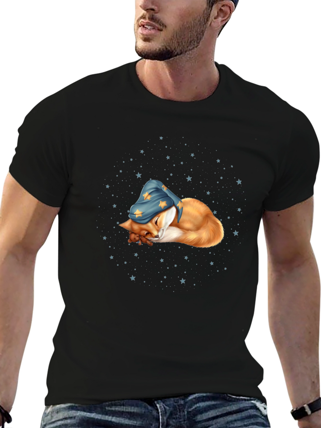 Dreamy Fox Tee: Whimsical Comfort