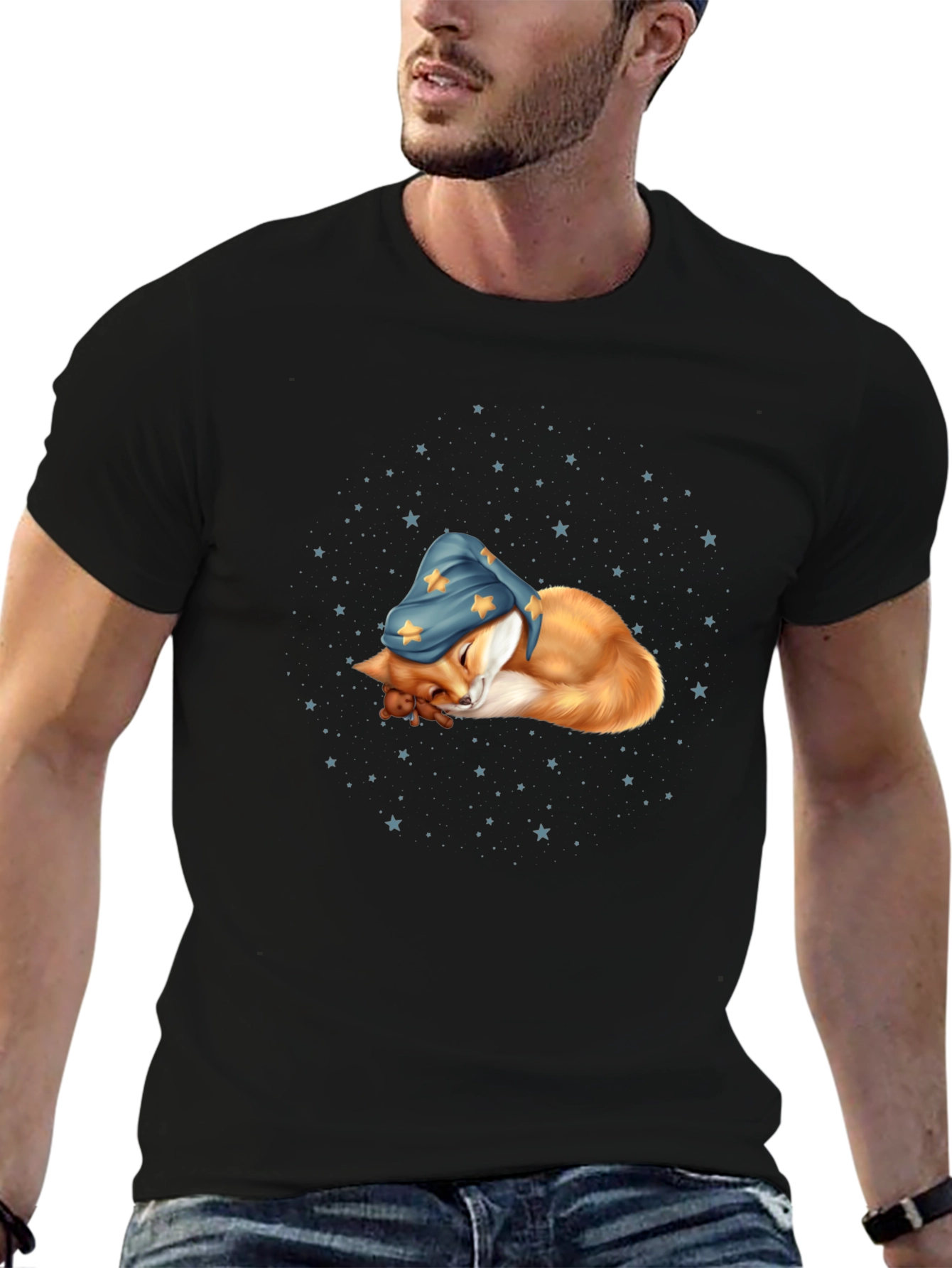 Dreamy Fox Tee: Whimsical Comfort