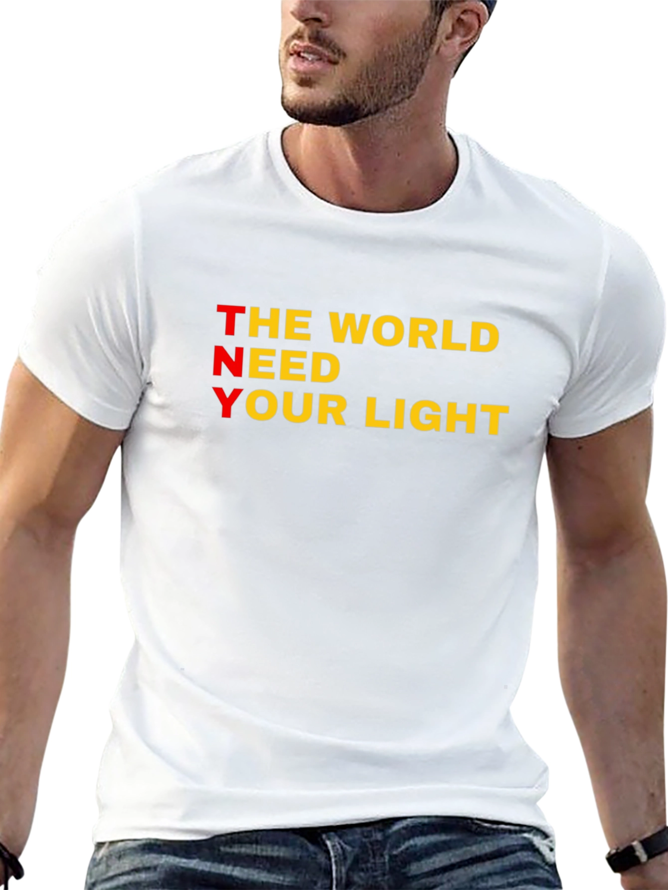 Inspirational TNY Graphic T-Shirt - Black