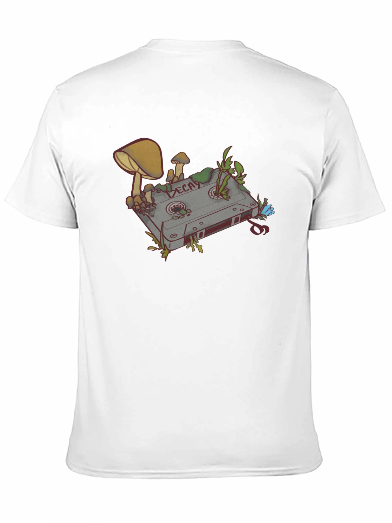 Decay Cassette Tape Graphic Tee - Black