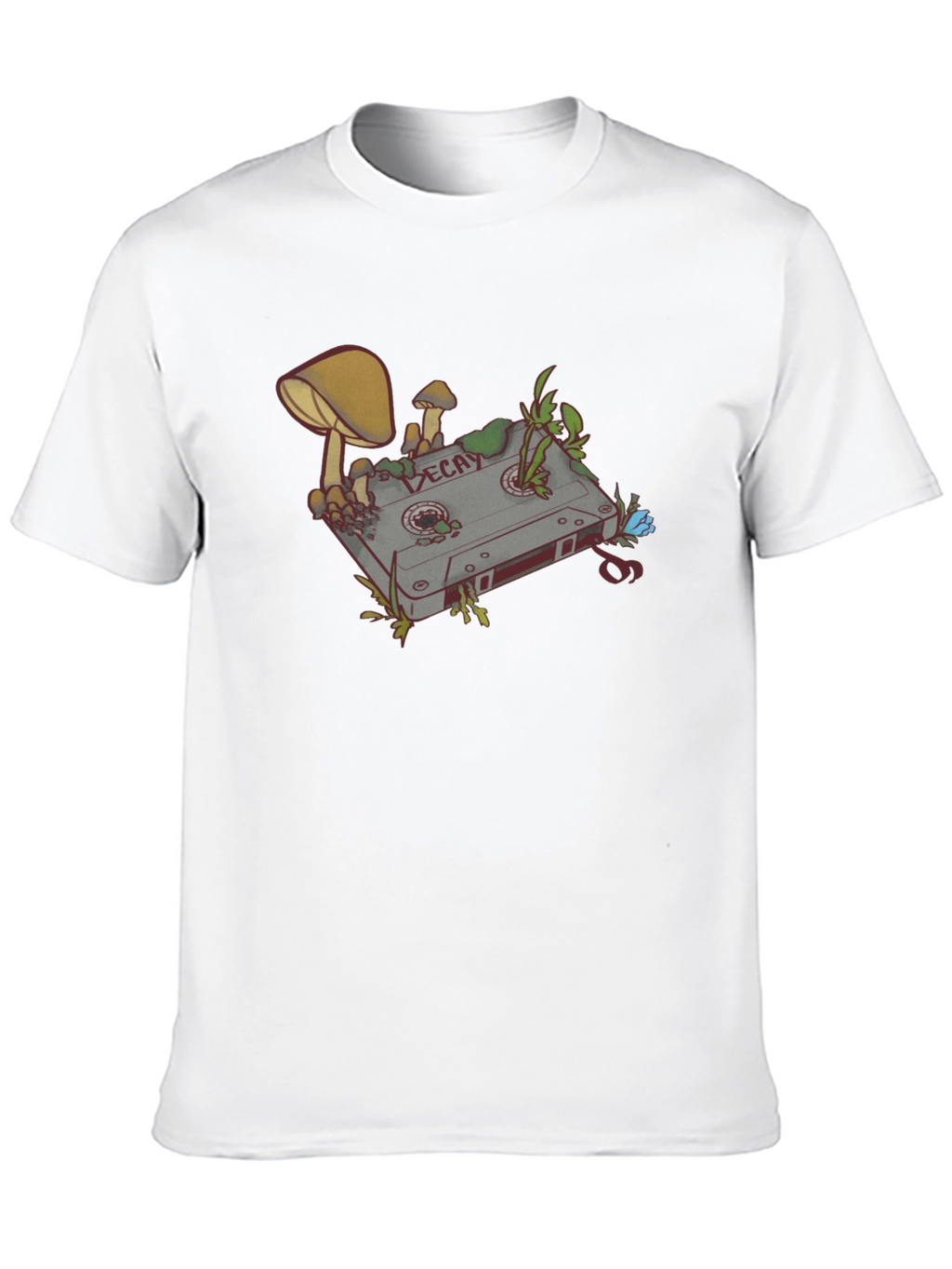 Decay Cassette Tape Graphic Tee - Black