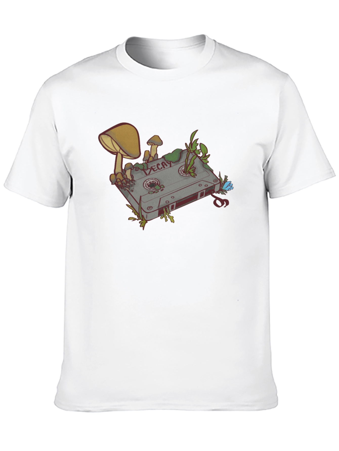 Decay Cassette Tape Graphic Tee - Black
