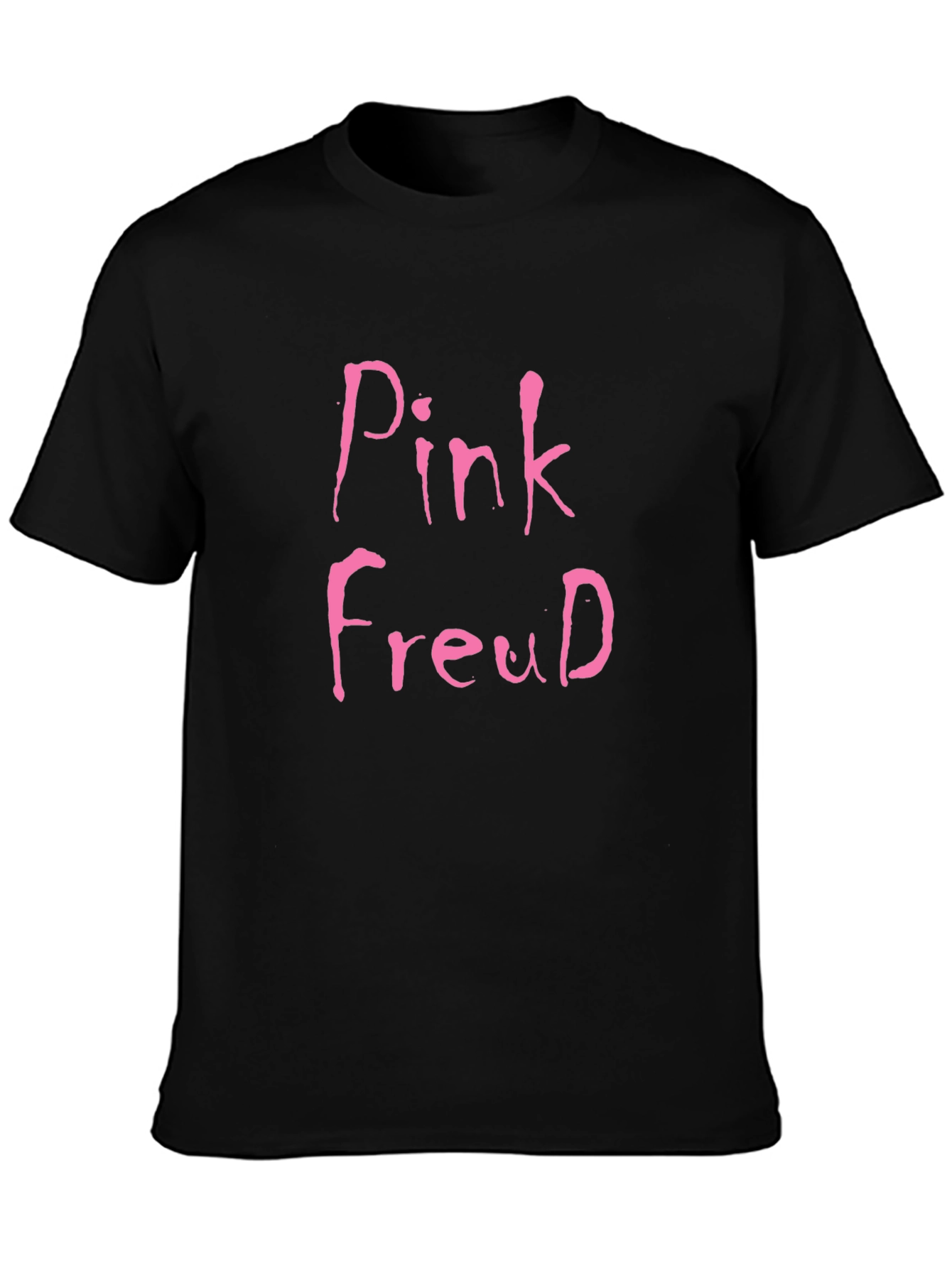 Pink Freud Graphic Tee - Quirky Unisex T-Shirt