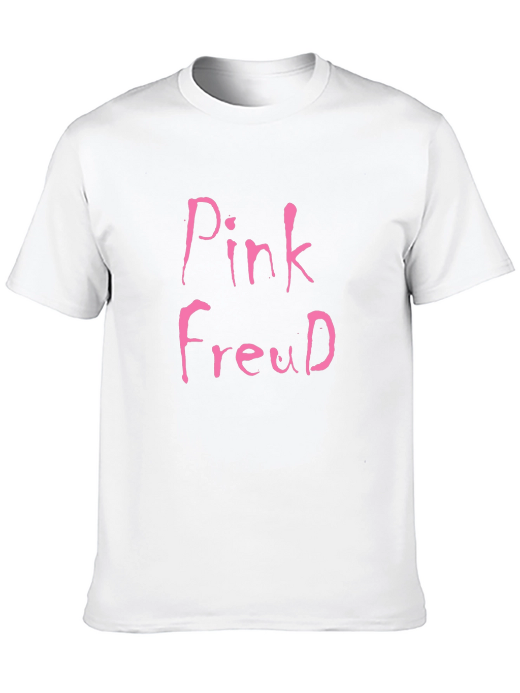 Pink Freud Graphic Tee - Quirky Unisex T-Shirt