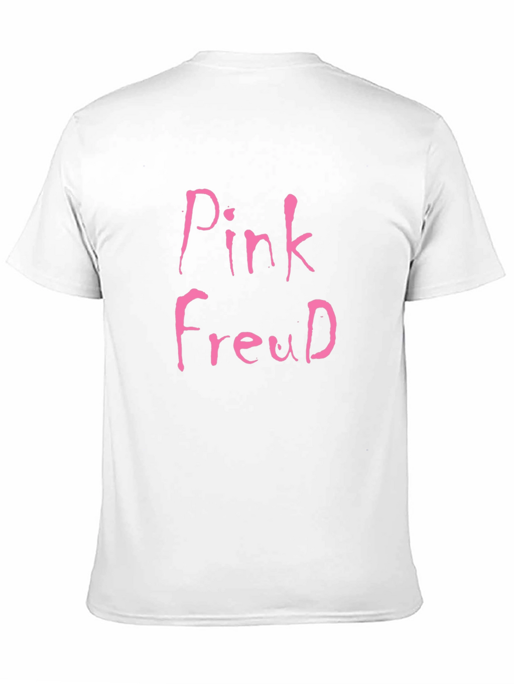 Pink Freud Graphic Tee - Quirky Unisex T-Shirt