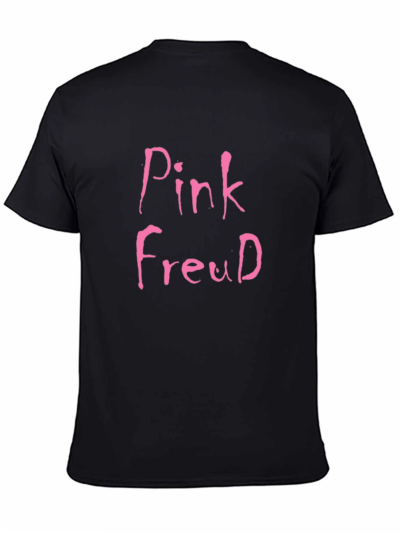 Pink Freud Graphic Tee - Quirky Unisex T-Shirt