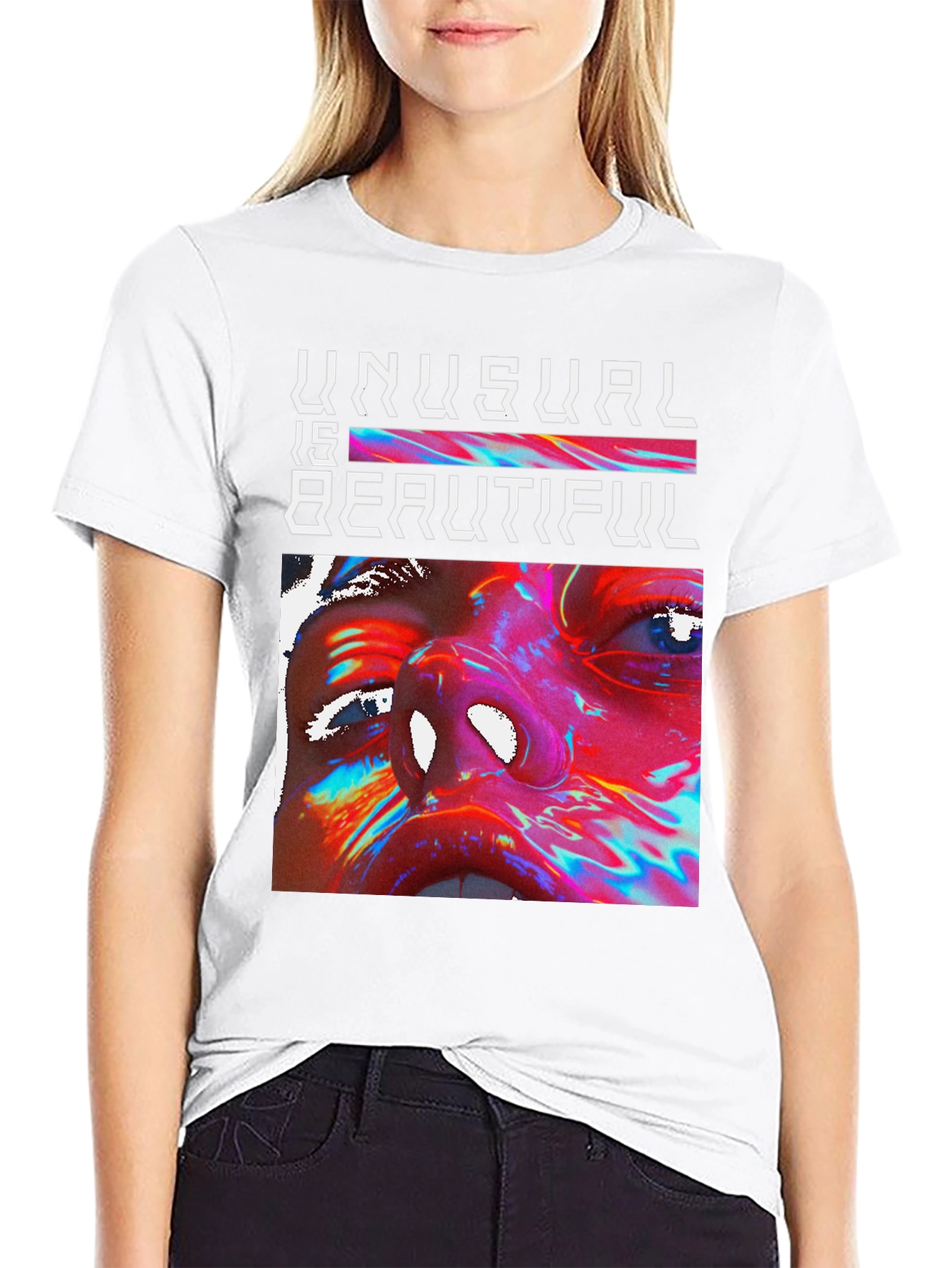 Unusual is Beautiful Graphic T-Shirt