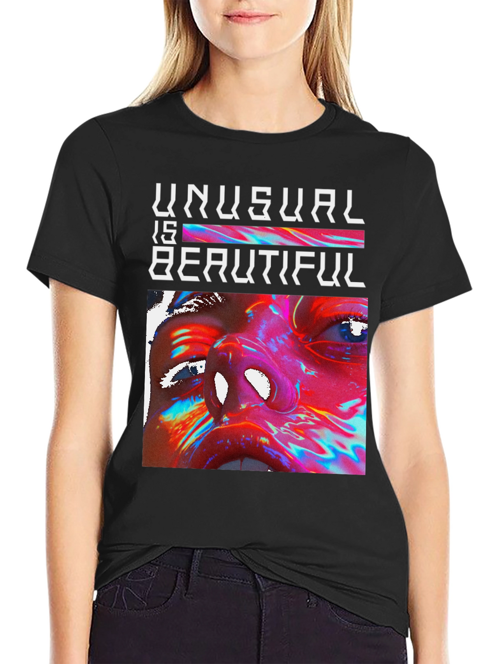 Unusual is Beautiful Graphic T-Shirt
