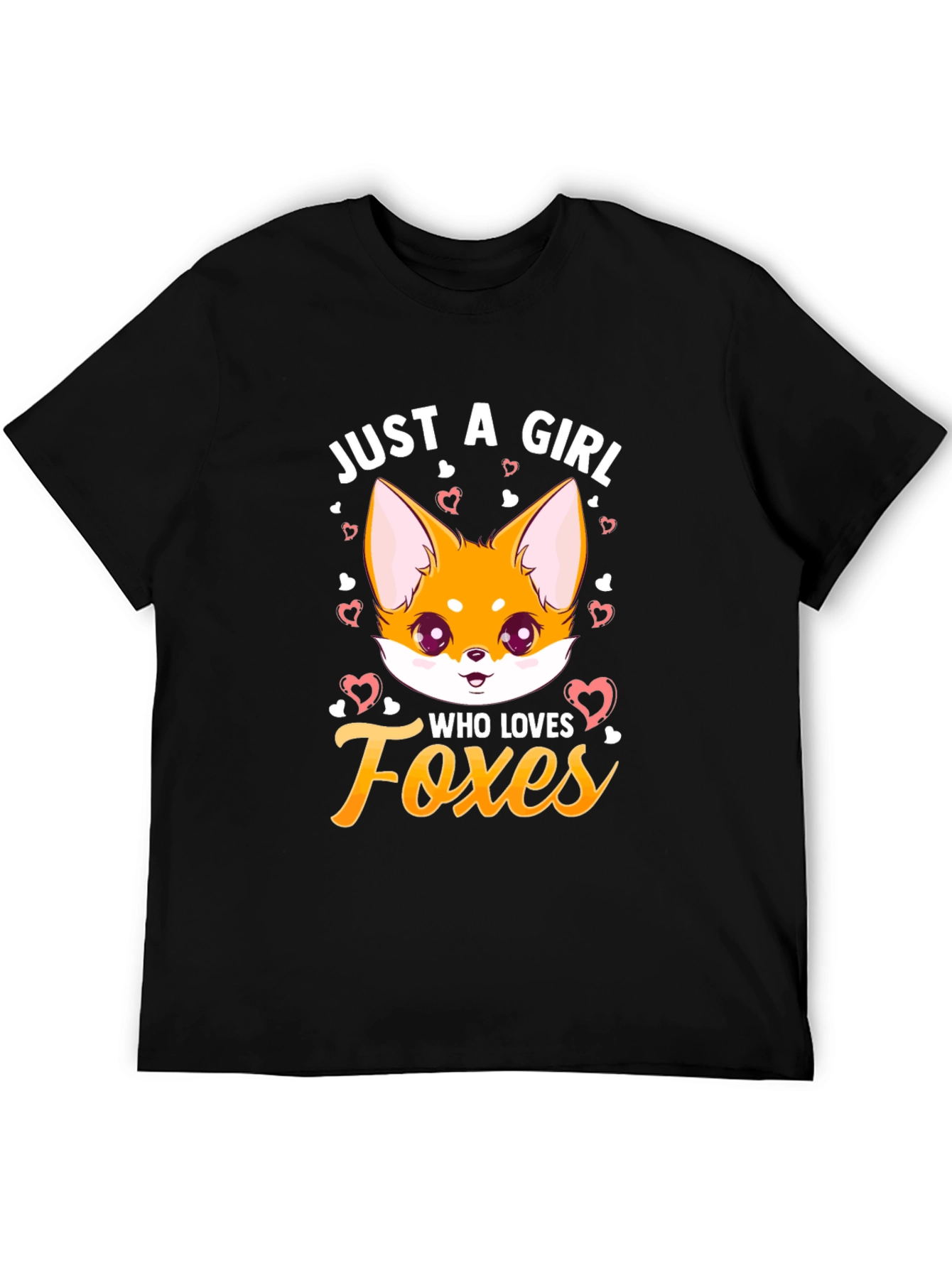 Just A Girl Who Loves Foxes T-Shirt