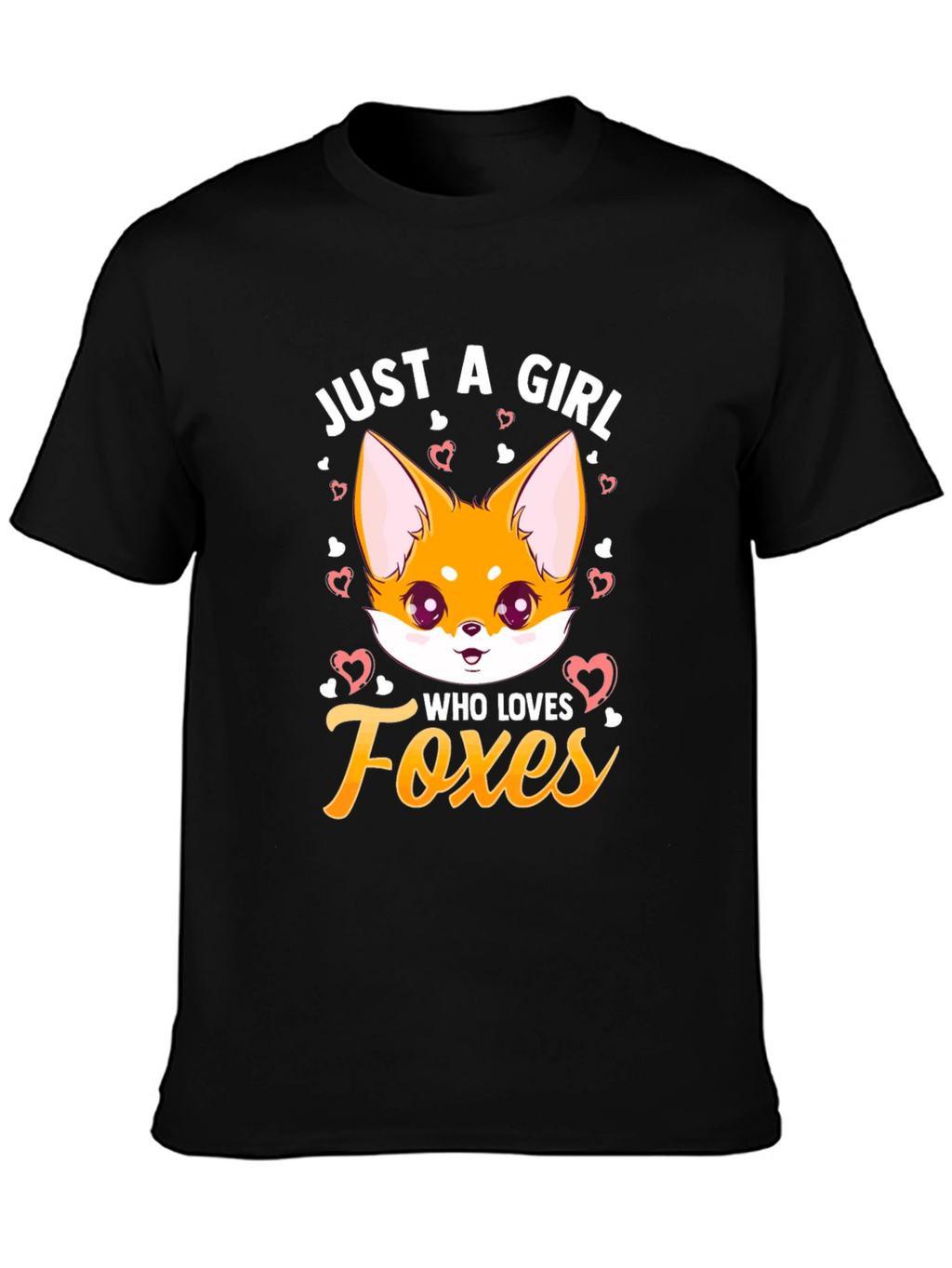 Just A Girl Who Loves Foxes T-Shirt