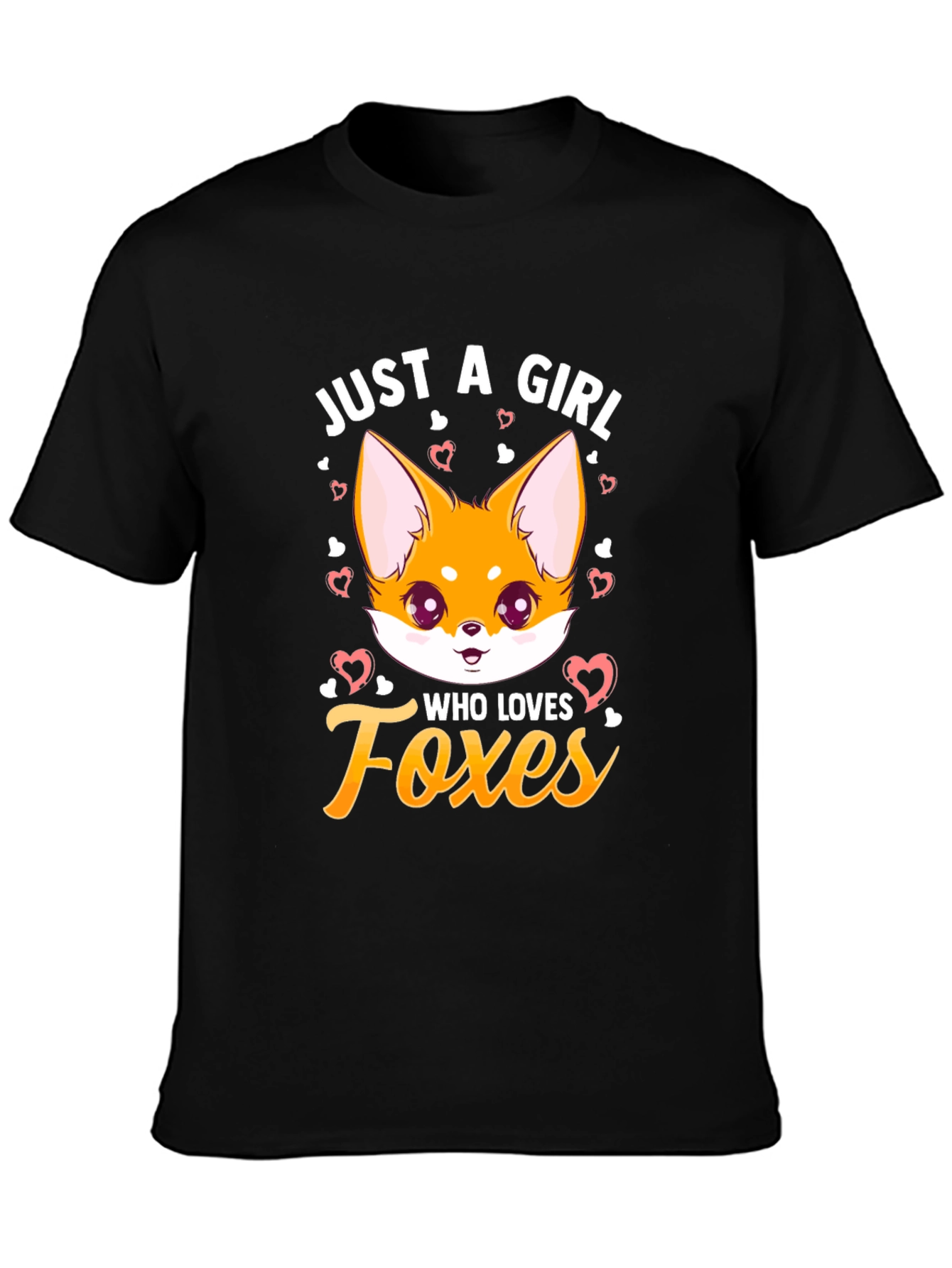 Just A Girl Who Loves Foxes T-Shirt