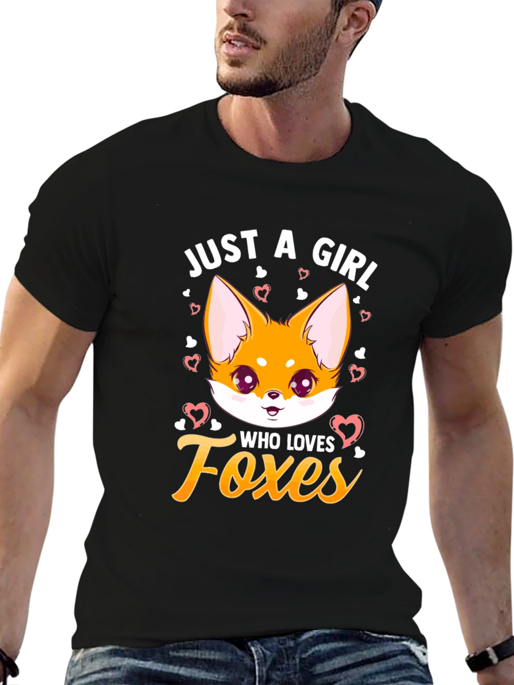 Just A Girl Who Loves Foxes T-Shirt