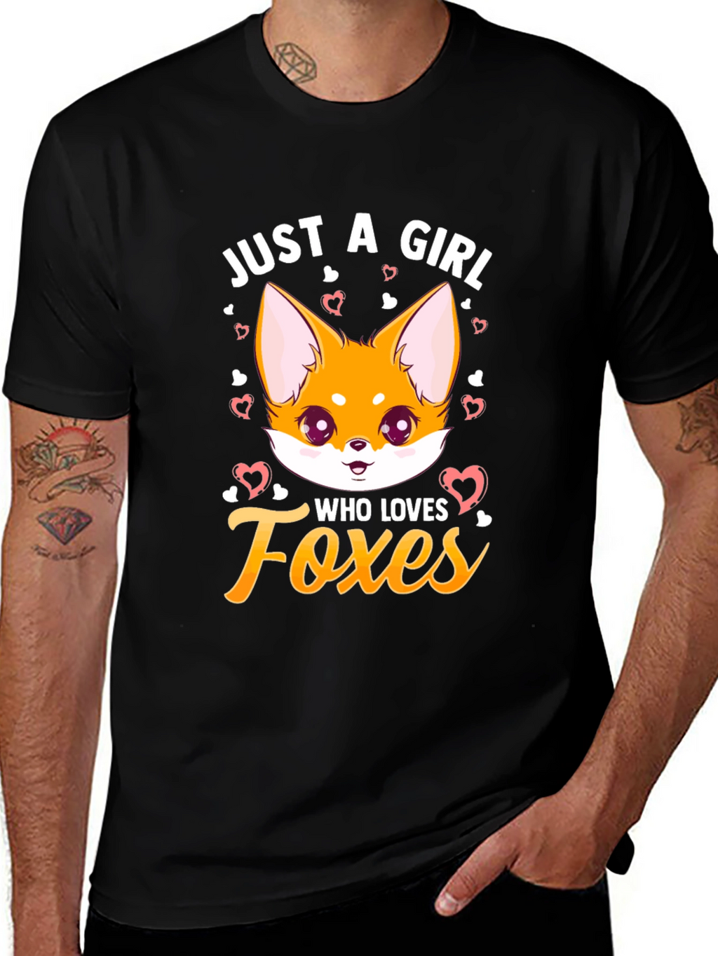 Just A Girl Who Loves Foxes T-Shirt
