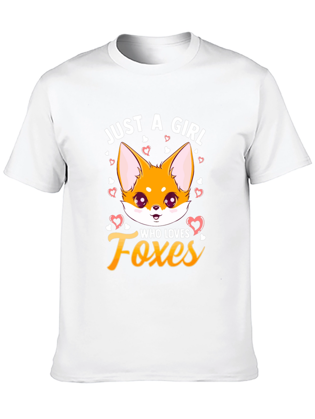 Just A Girl Who Loves Foxes T-Shirt