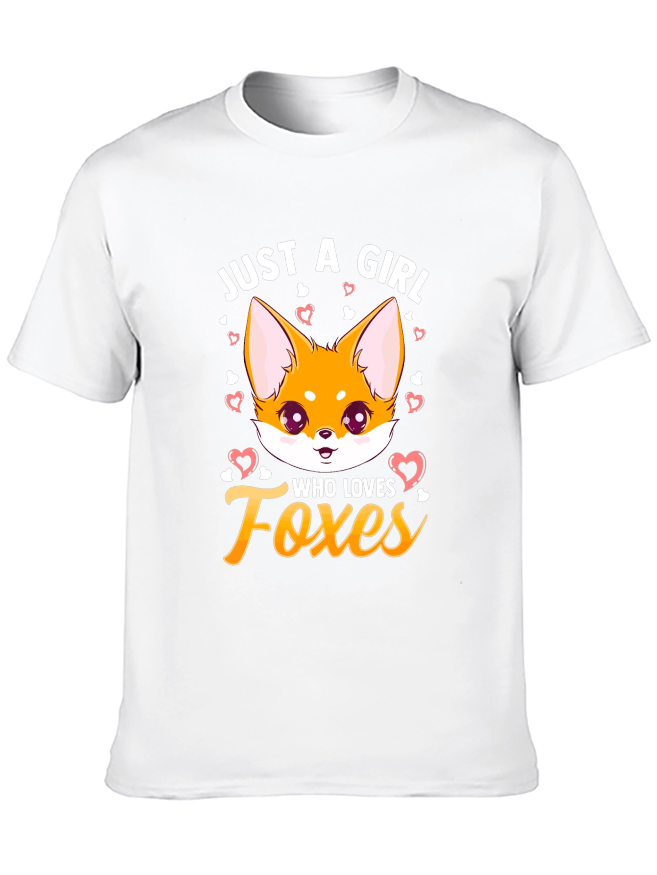 Just A Girl Who Loves Foxes T-Shirt