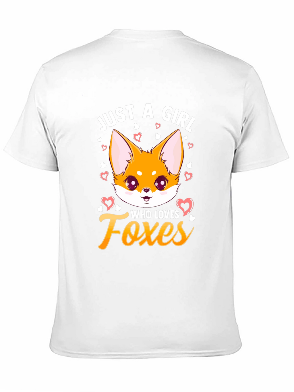 Just A Girl Who Loves Foxes T-Shirt